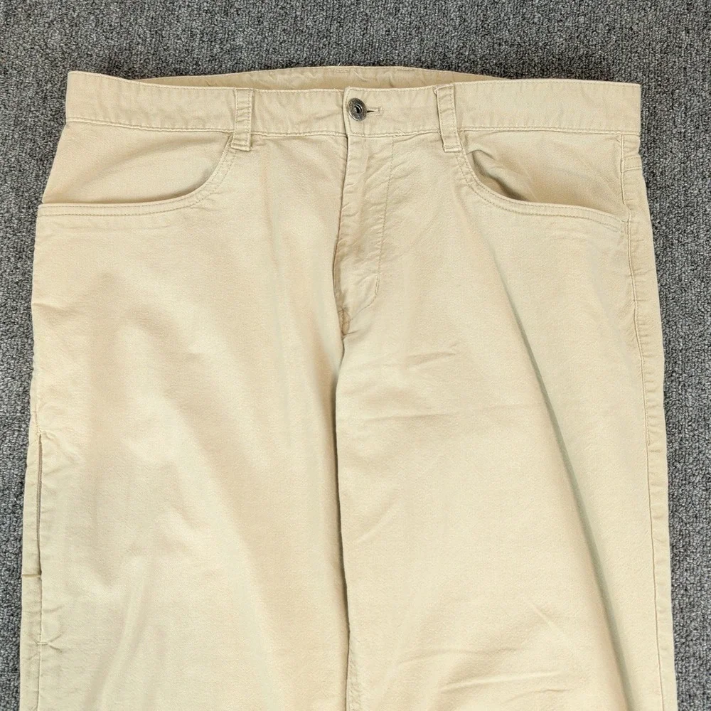 The North Face Motion Pants Size 36 Mens Khaki Tan Outdoor Hiking Stretch Casual